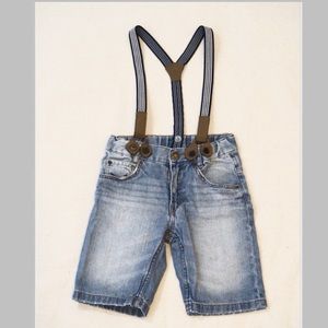 H&M Suspender Shorts